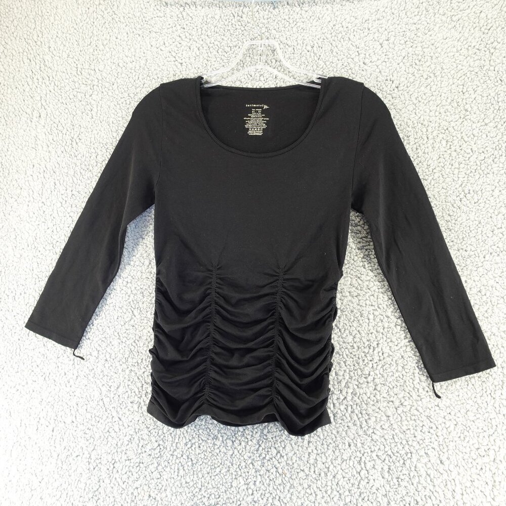 Free People intimately long sleeves top black size XS/S P NEW